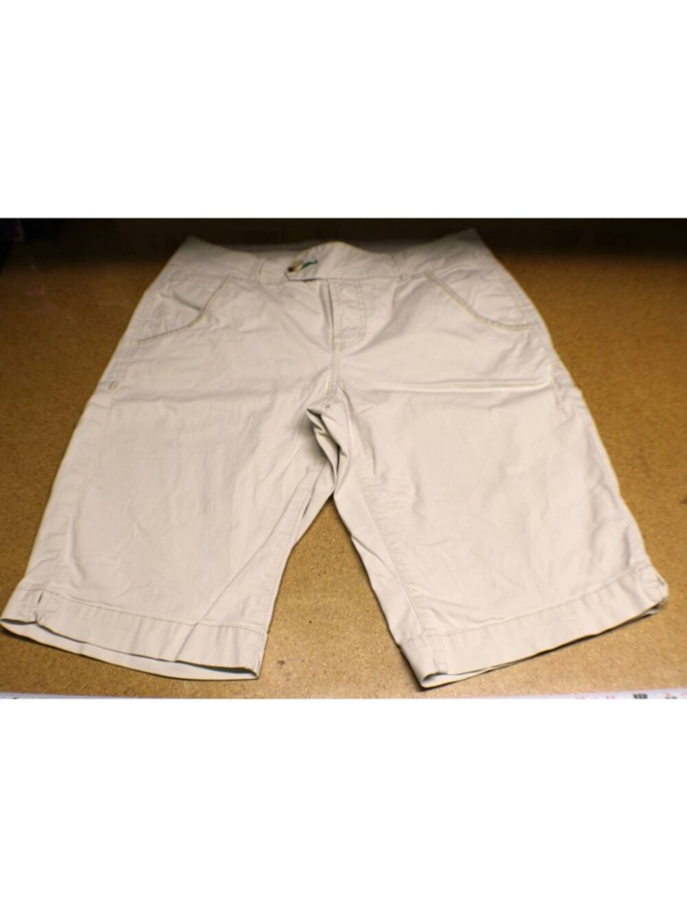 Worn Jeans Cotton Shorts Size 10 Neutral Minimalist Summer Casual Basic Bottoms